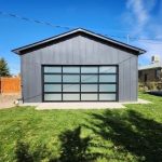 AlumaDoor Full View Overhead garage door