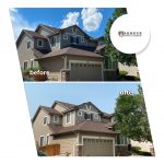 Before and After Work of Armour Roofing & Exteriors