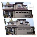 Before and After roof treatment