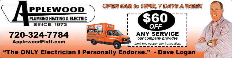 Ad Banner for Applewood Plumbing Heating & Electric Since 1973