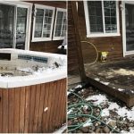 A large tub designed for soaking in hot