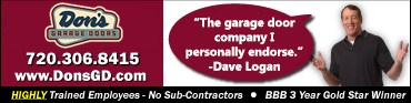 Ad Banner for Don's Garage Doors