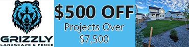 ad banner for Grizzly Landscape and Fence