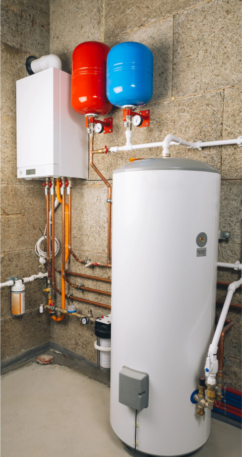 independent-heating-system-in-boiler-room