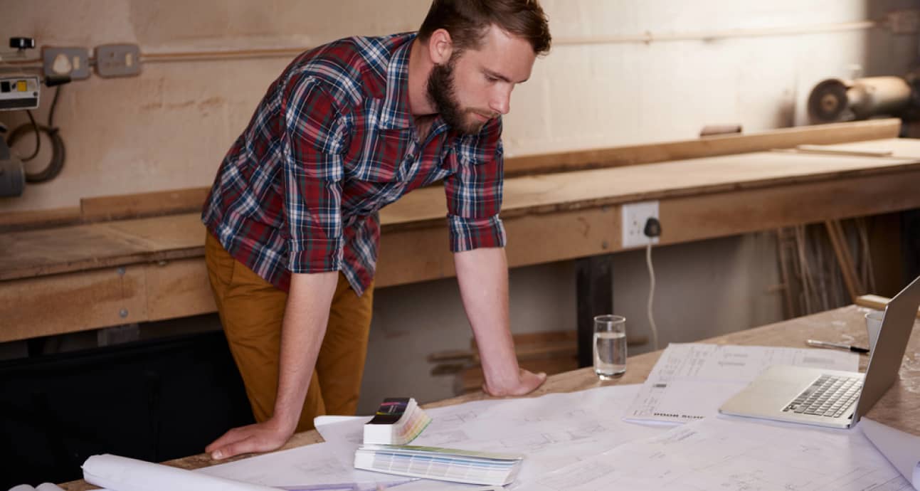 img - man-check-blueprint-architect-engineering-construction-renovation-project-design-building