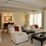 newly painted living room walls