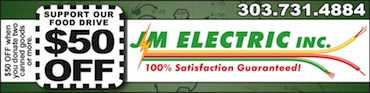 ad banner for JM Electric Inc.