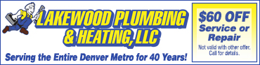 ad banner for Lakewood Plumbing & Heating, LLC
