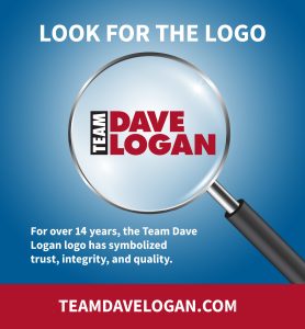 Team Dave Logan Look for the Logo ad banner