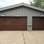 faux wood garage doors