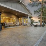 deck of a large house