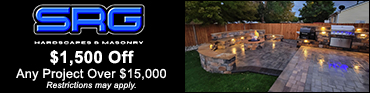 Ad Banner for SRG Hardscapes and Masonry