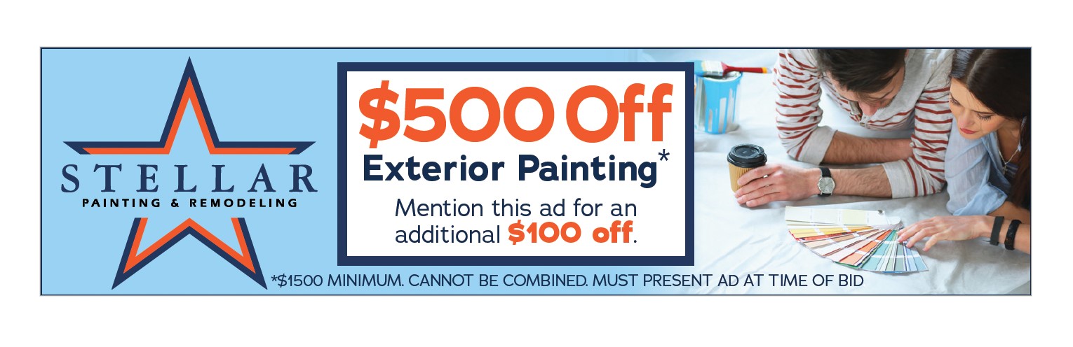 ad banner for Stellar Painting & Remodeling