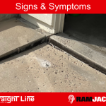 cracks on a foundation