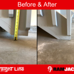 Before and After RamJack Straight Line