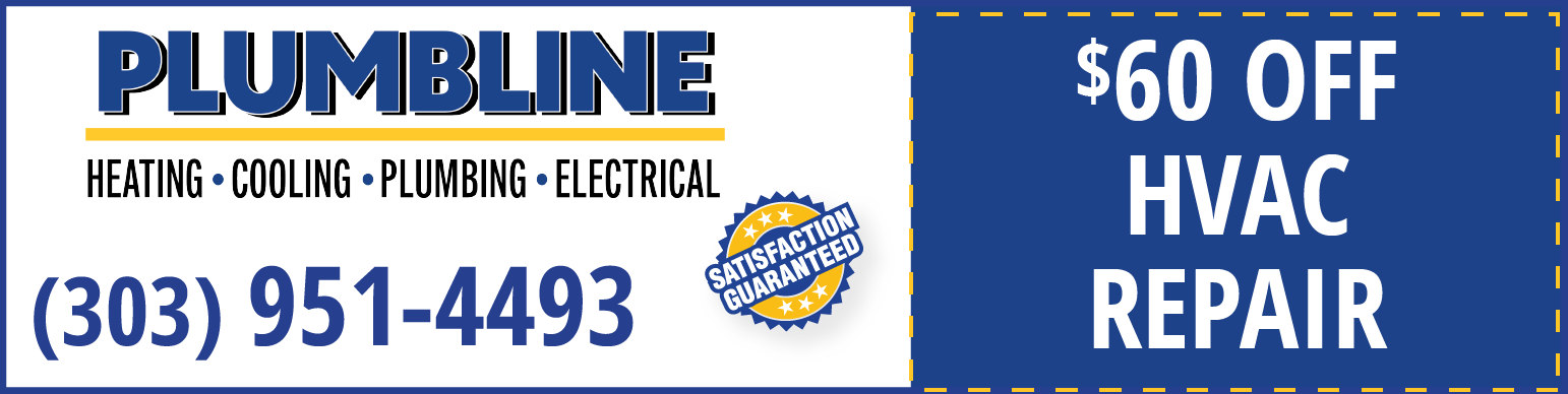 Ad Banner for Plumbline Heating, Cooling, Plumbing, Electrical